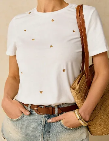 Tricou SHEIN, alb