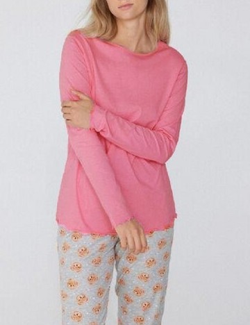Bluza de pijama Tezenis, roz