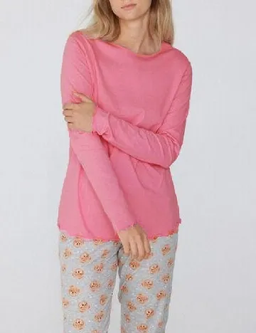 Bluza de pijama Tezenis, roz