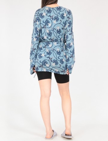 Bluza de pijama Tezenis, albastru