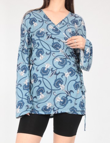 Bluza de pijama Tezenis, albastru