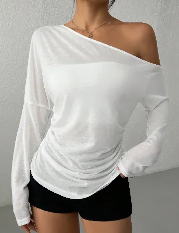 Bluza SHEIN, alb