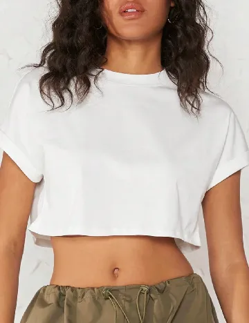 Top SHEIN, alb
