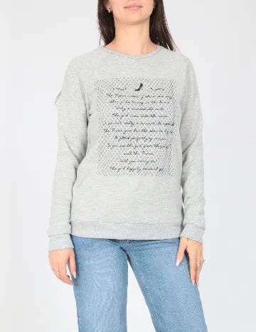 Bluza Oversize Tezenis, gri