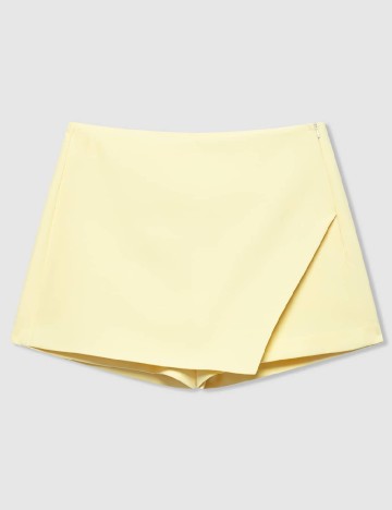 Fusta pantalon SHEIN, galben