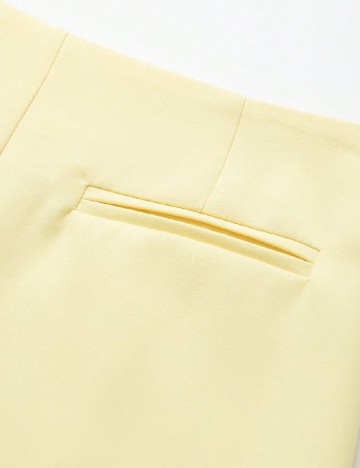 Fusta pantalon SHEIN, galben