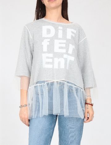 Bluza Tezenis, gri