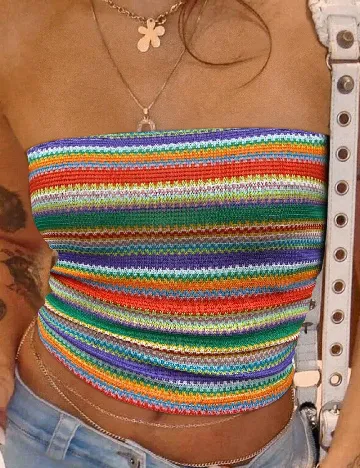 Top SHEIN, mix culori