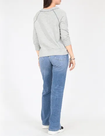 Bluza Tezenis, gri/albastru