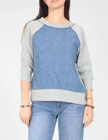 Bluza Tezenis, gri/albastru
