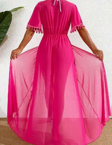 Rochie de plaja SHEIN, roz