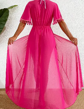 Rochie de plaja SHEIN, roz