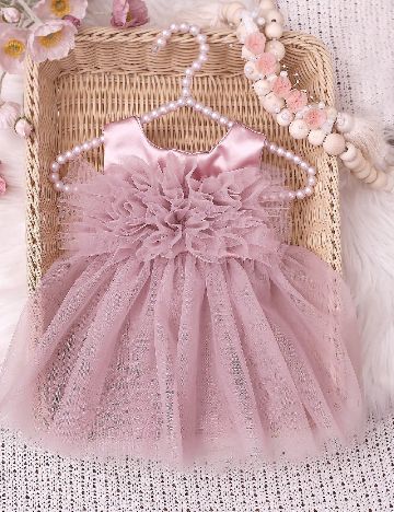 Rochie Shein Kids, roz pudra inchis