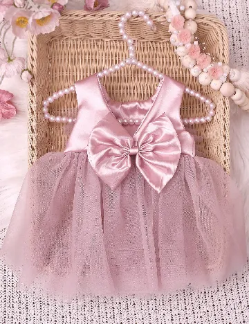 Rochie Shein Kids, roz pudra inchis