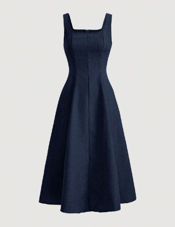 Rochie medie SHEIN, bleumarin