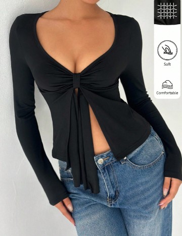 Bluza SHEIN, negru