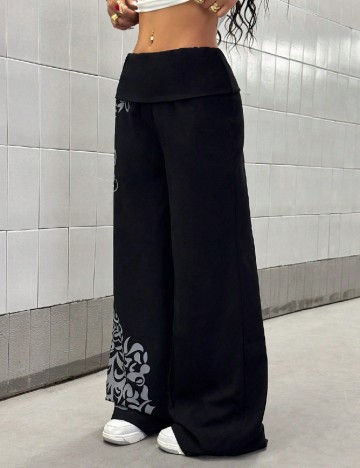Pantaloni SHEIN, negru