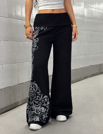 Pantaloni SHEIN, negru