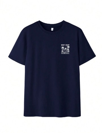 Tricou SHEIN, bleumarin