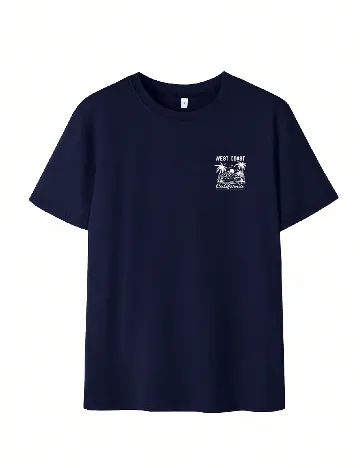 Tricou SHEIN, bleumarin