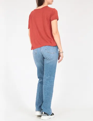 Tricou Pull&Bear, maro