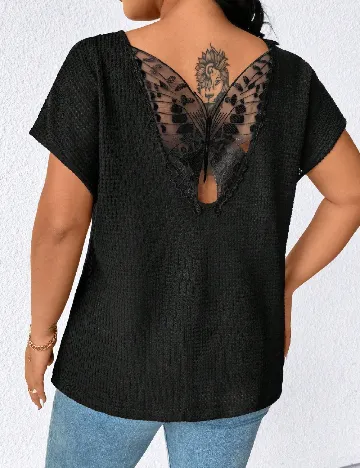Bluza SHEIN CURVE, negru
