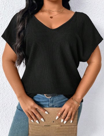 Bluza SHEIN CURVE, negru