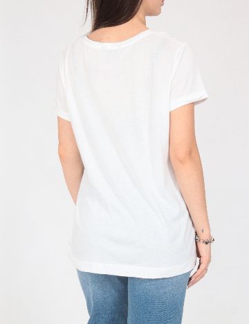 Tricou Pull&Bear, alb