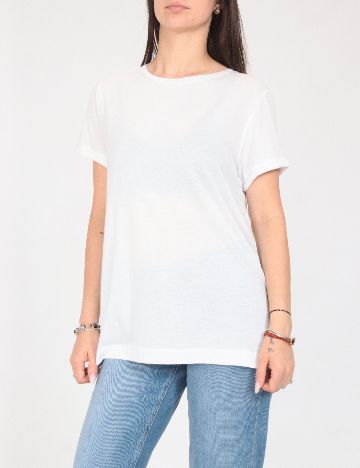 Tricou Pull&Bear, alb
