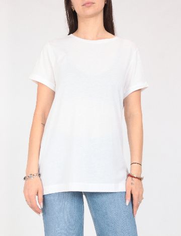 Tricou Pull&Bear, alb