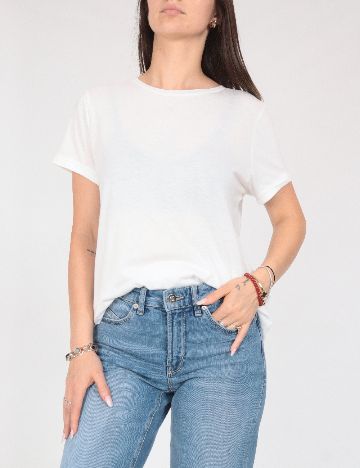 Tricou Pull&Bear, alb