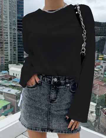 Bluza Dazy, negru