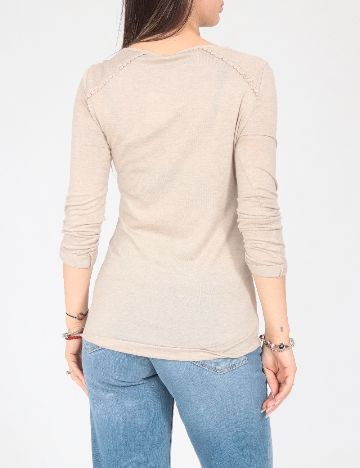 Bluza Pull&Bear, bej