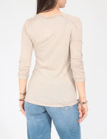Bluza Pull&Bear, bej