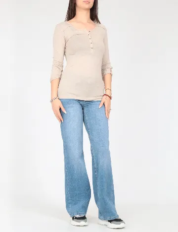 Bluza Pull&Bear, bej