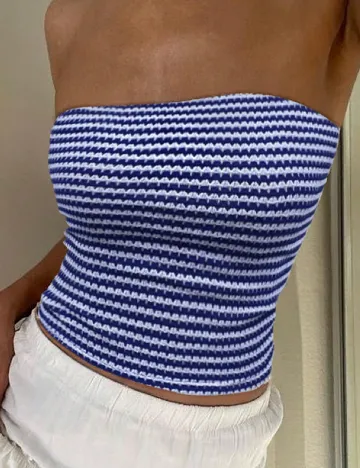 Top SHEIN, albastru