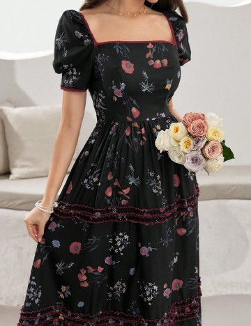 Rochie lunga SHEIN, mix culori
