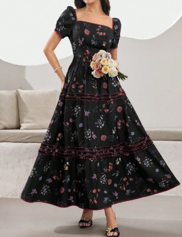Rochie lunga SHEIN, mix culori