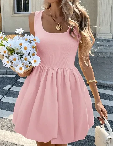 Rochie scurta SHEIN, roz