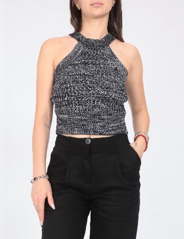 Top Pull&Bear, negru