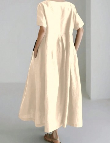 Rochie medie SHEIN, crem