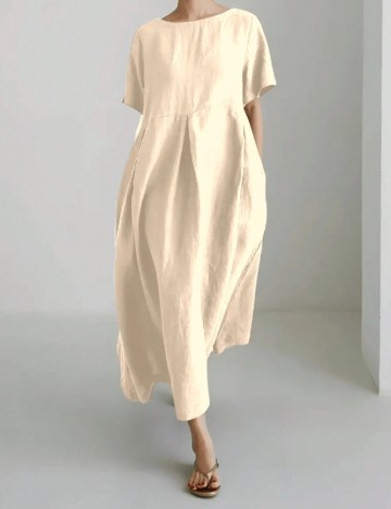 Rochie medie SHEIN, crem