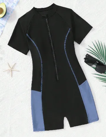 Costum de baie Shein Kids, negru