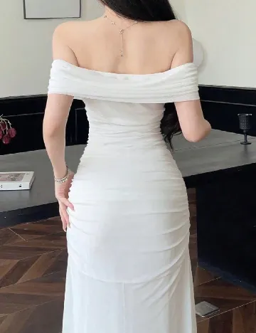 Rochie lunga SHEIN, alb