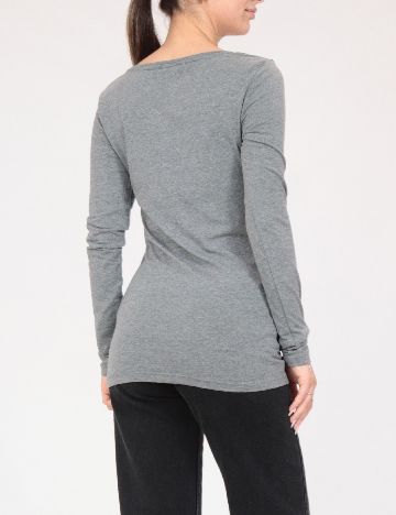 Bluza Pull&Bear, gri