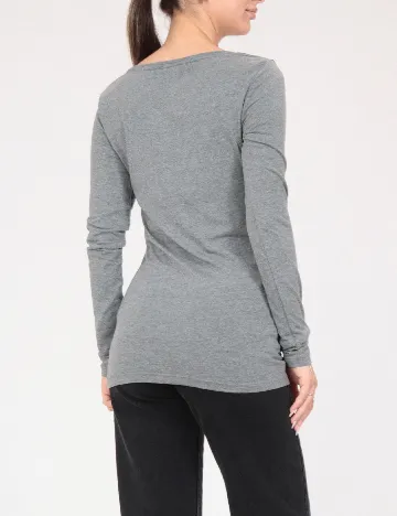 Bluza Pull&Bear, gri