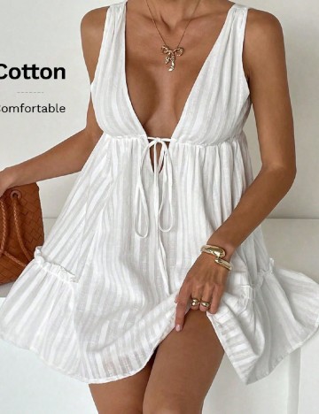 Rochie scurta SHEIN, alb