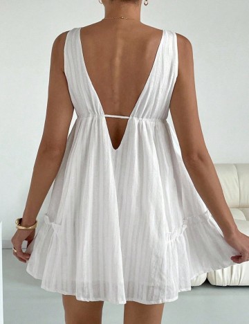 Rochie scurta SHEIN, alb