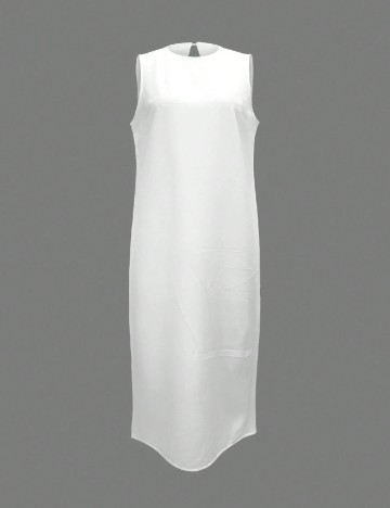 Rochie medie SHEIN, alb