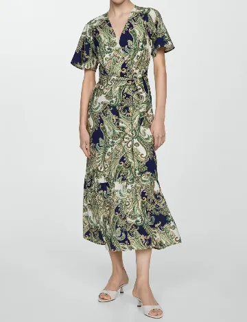 Rochie medie Mango, mix culori